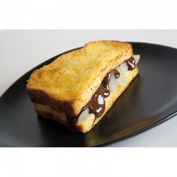 Brioche perdue tranchée